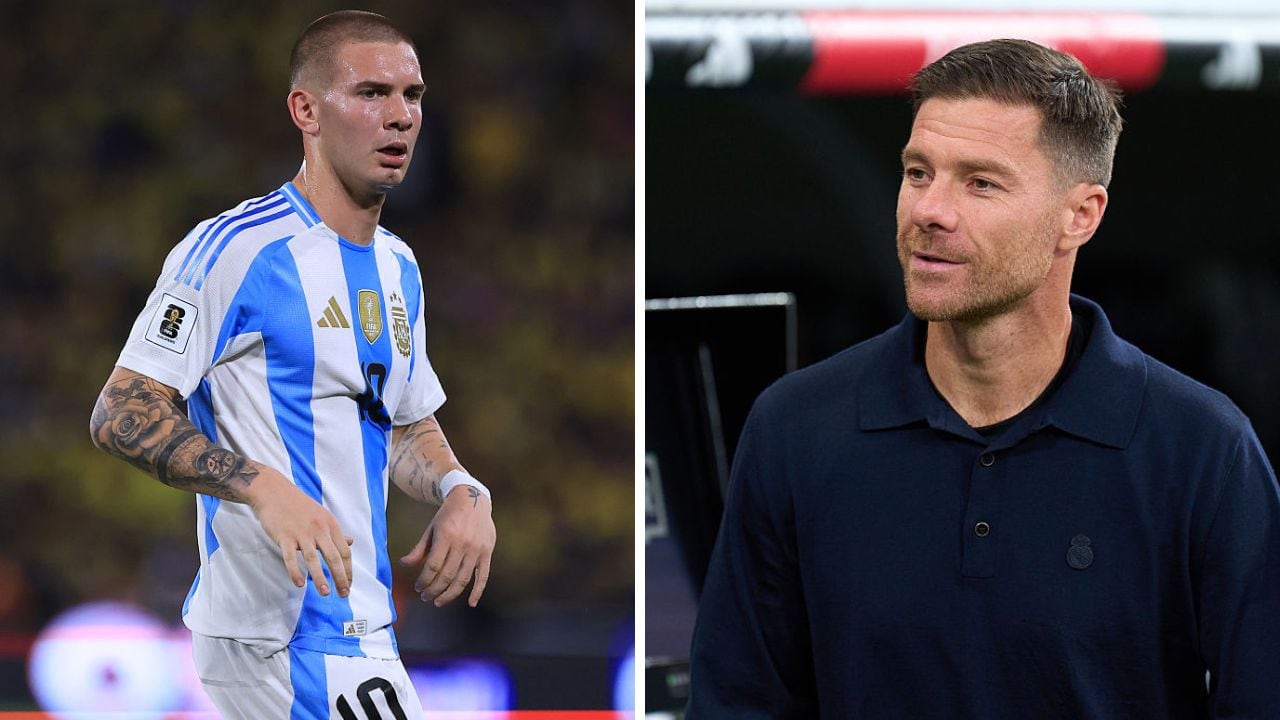 Franco Mastantuono con Argentina y Alonso con Real Madrid.