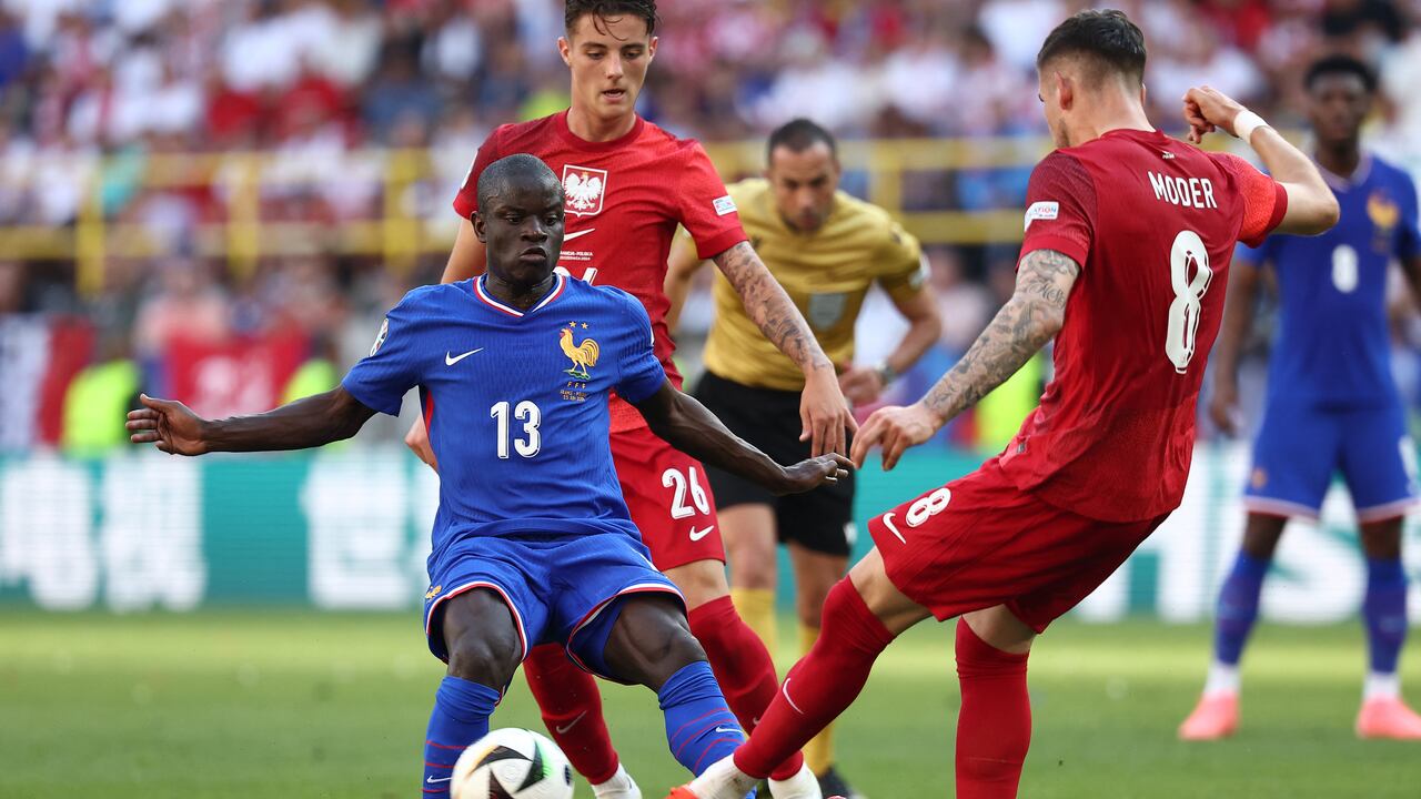 Francia frente a Polonia por la Eurocopa