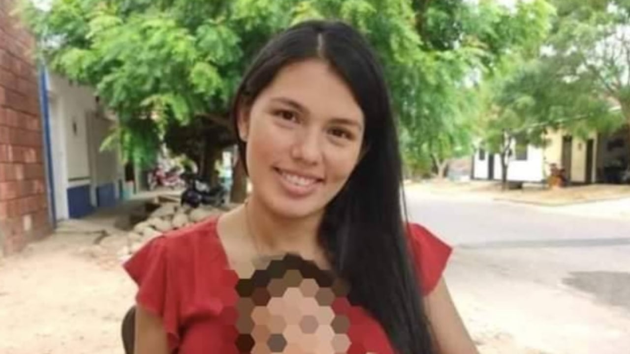 María Umbarila junto a su hija