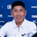 Nairo Quintana, ciclista colombiano del Movistar Team.