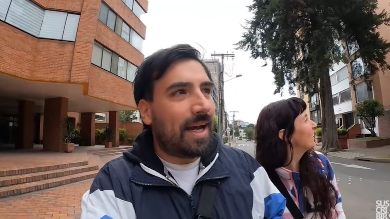 Su ruta los llevó al centro de la capital colombiana
