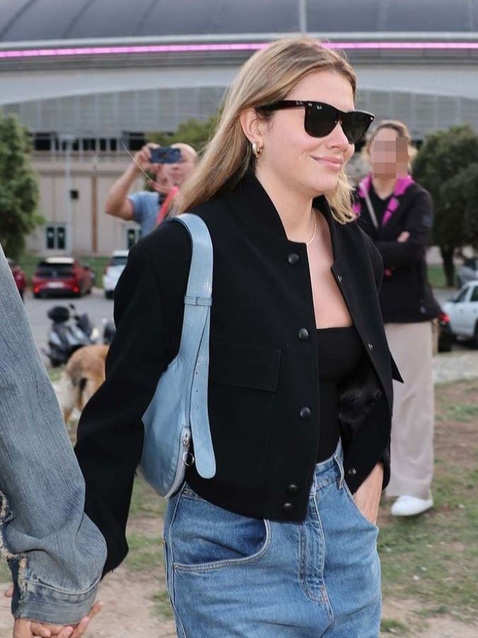 Clara Chía asistió al concierto de Coldplay