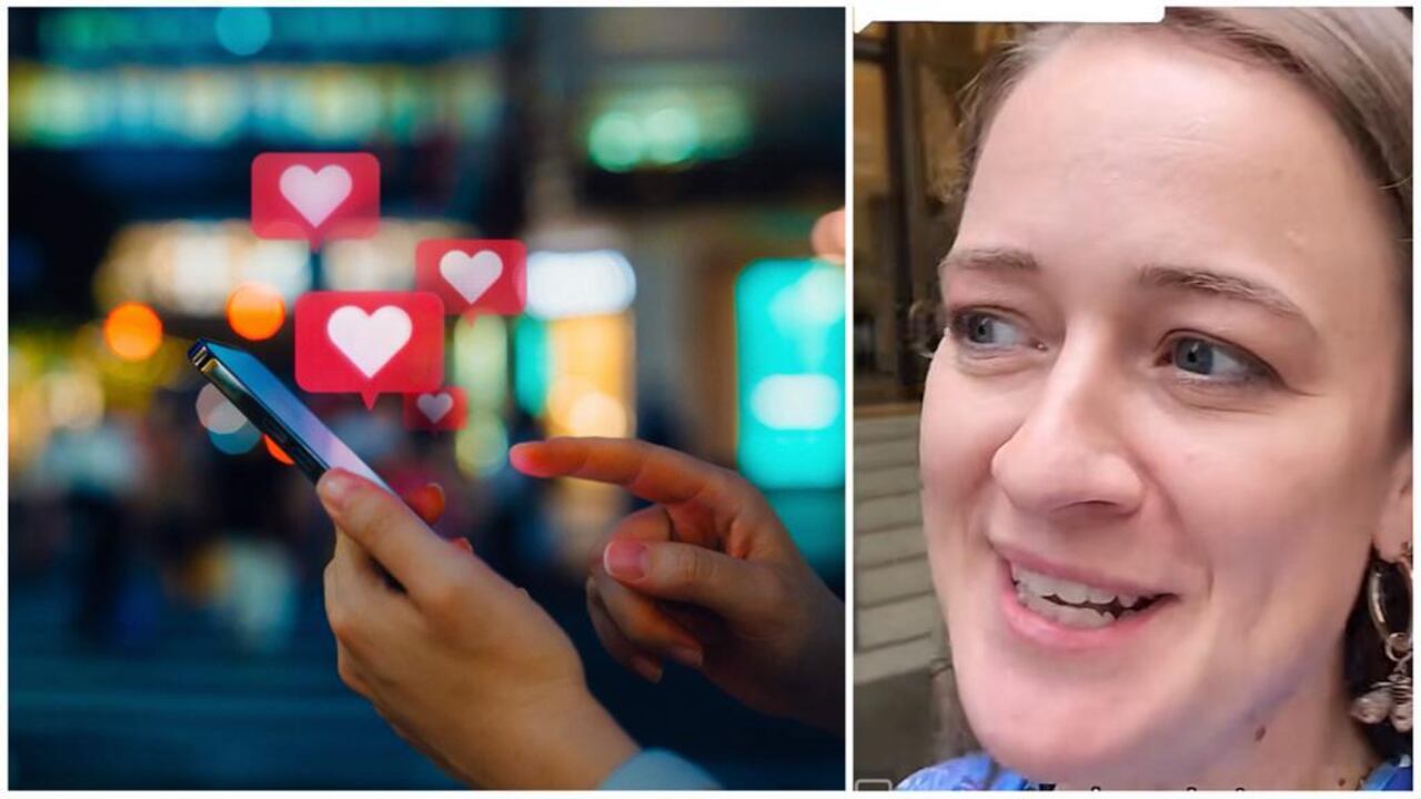 La mujer no se dejó opacar y explicó cómo usa LinkedIn para elegir pareja.