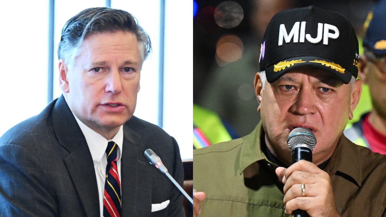 Christopher Landau y Diosdado Cabello.