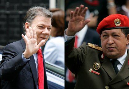 Juan Manuel Santos enfrentará el reto de restaurar unas relaciones totalmente averiadas con Venezuela.
