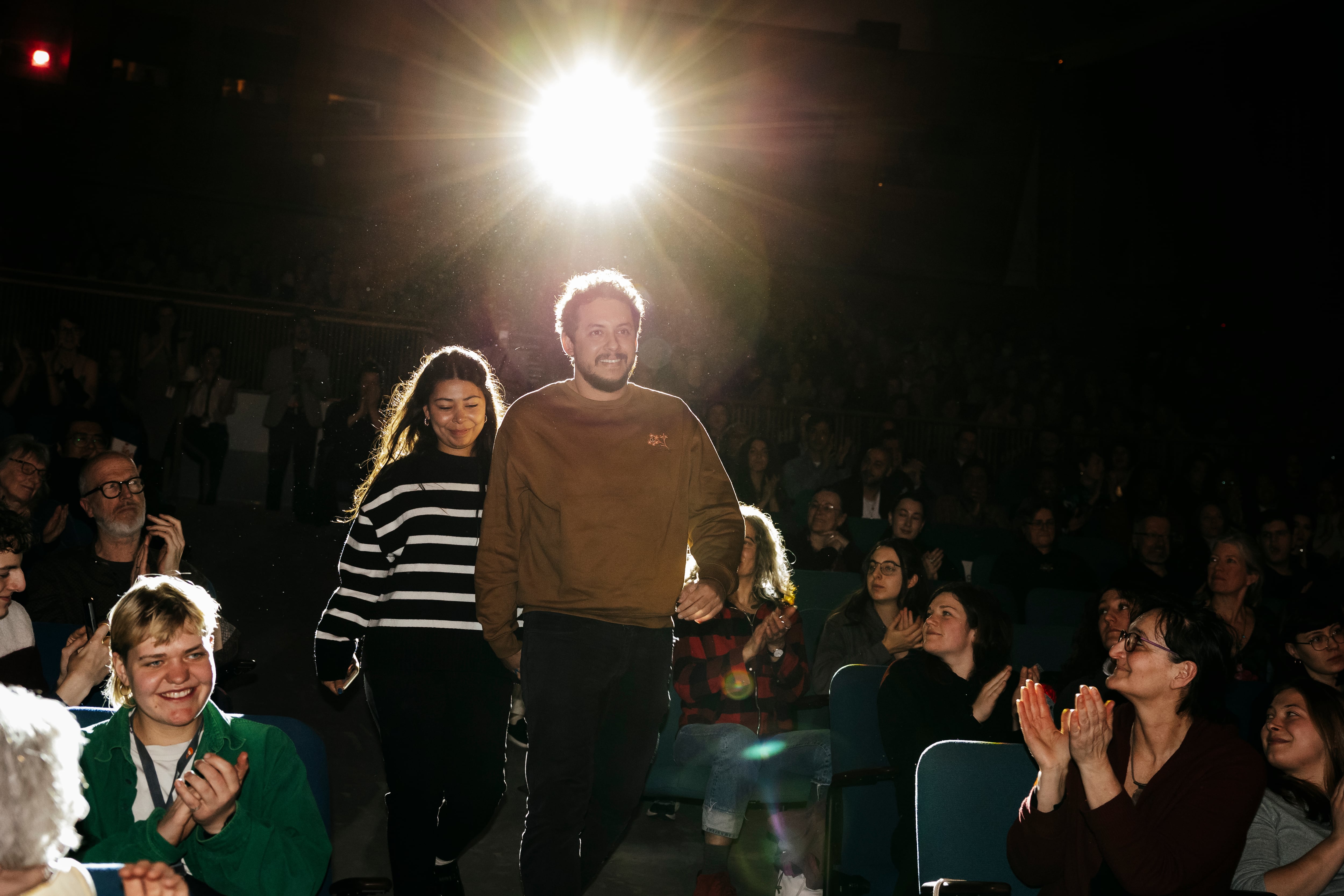 María Alejandra Rodríguez y Leinad Pájaro De la Hoz ©Photo Schore Mehrdju - Berlinale 2024