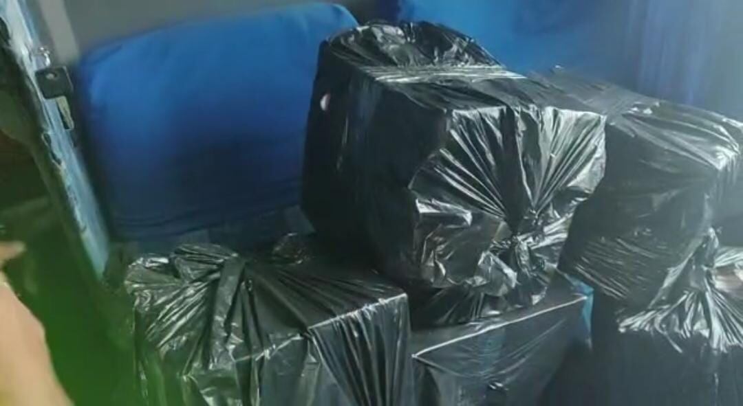 El cargamento de Cigarrillos está avaluado en 30 millones de pesos