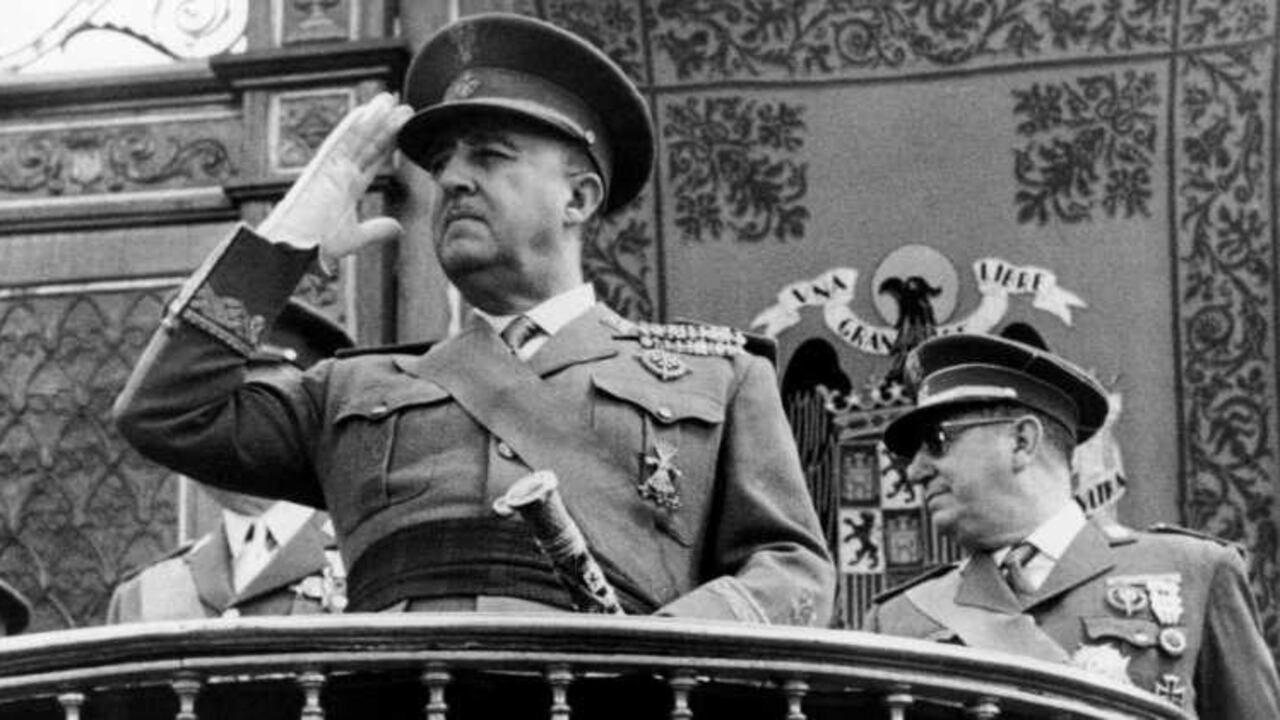 El general Francisco Franco.