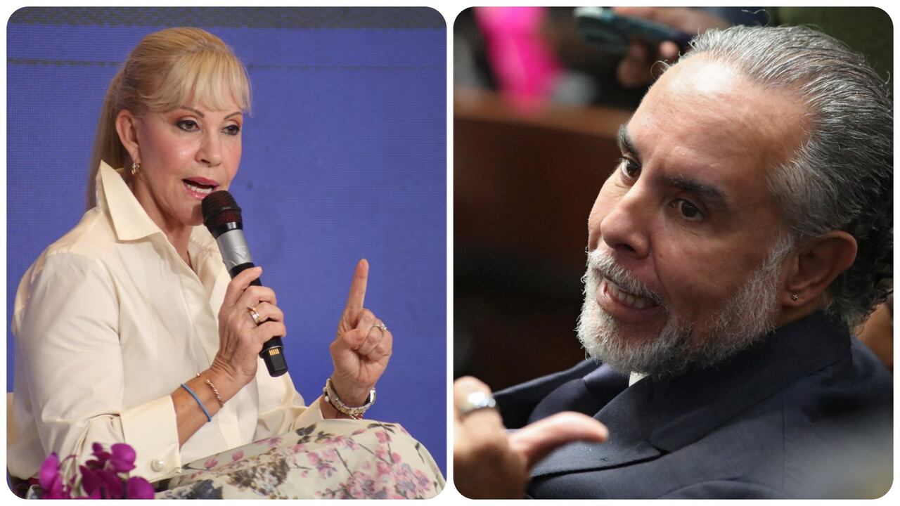 Dilian Francisca Toro y Armando Benedetti.