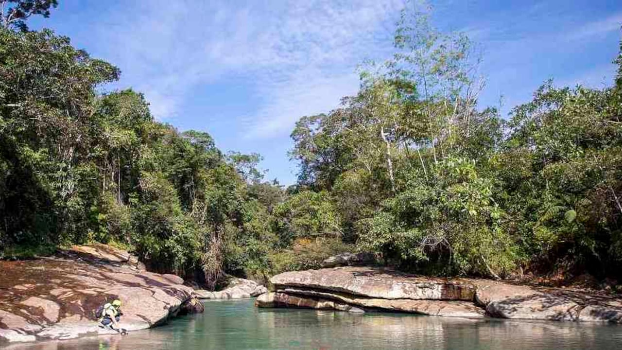 El río Güejar es uno de los principales atractivos turísticos en el municipio de Lejanías. Foto: Liliana García/Instituto de Turismo del Meta