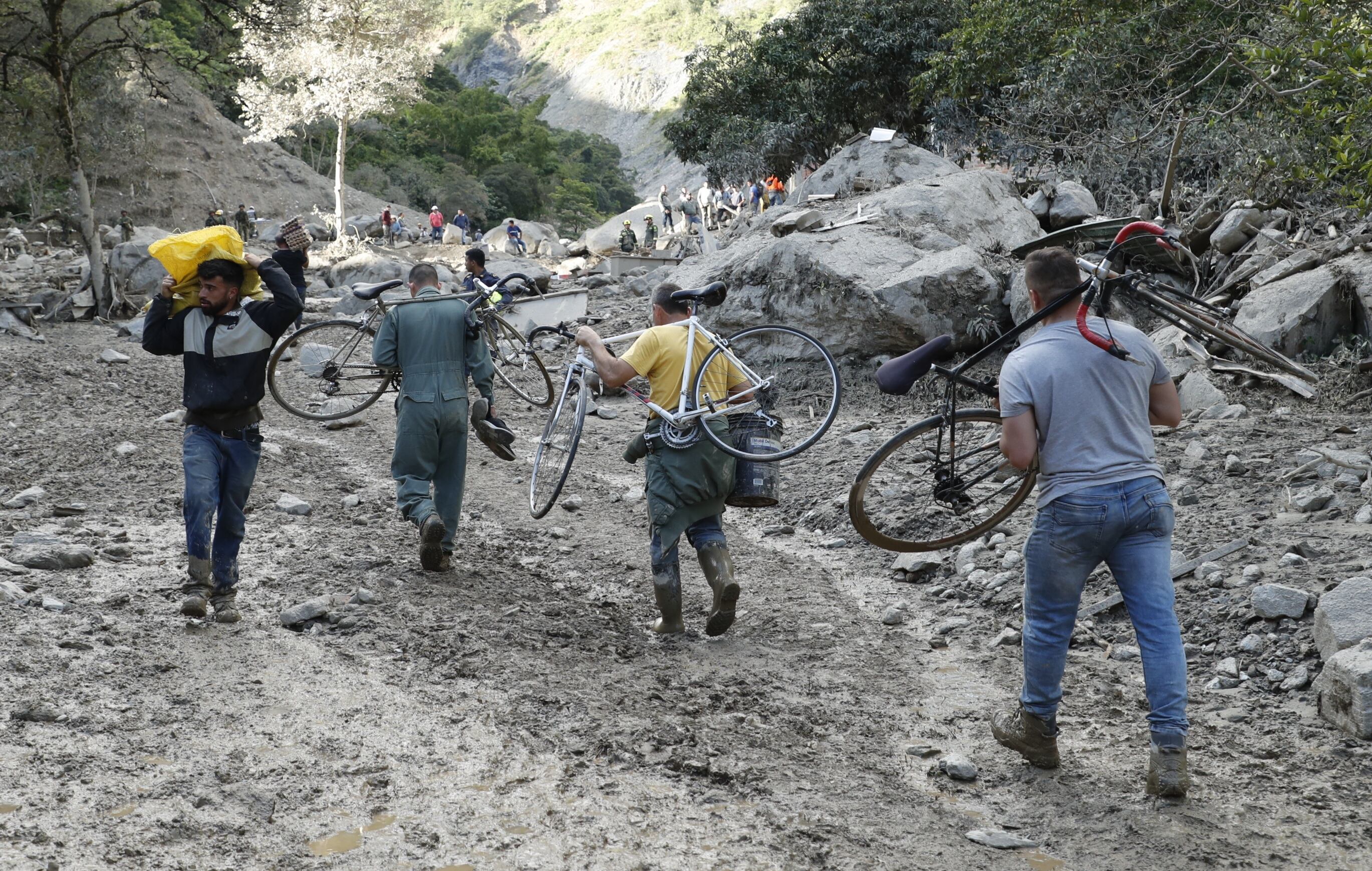 Avalancha en Quetame, Cundinamarca