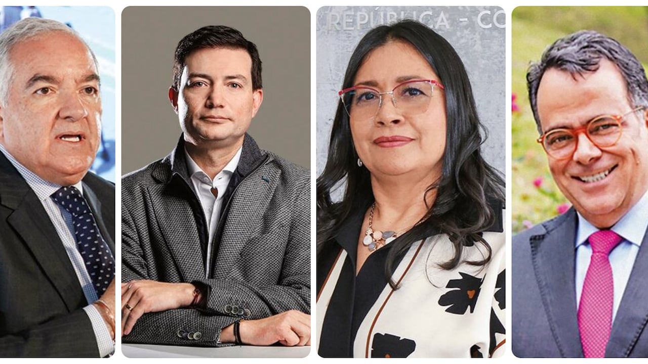 Edgardo Maya; Felipe Córdoba; Anayme Barón; Iván Darío Gómez Lee; Carlos Hernán Rodríguez.