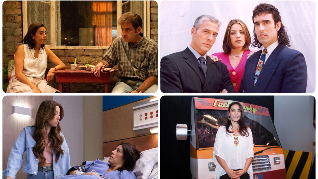 Las principales producciones en las que participó la actriz Sandra Reyes.