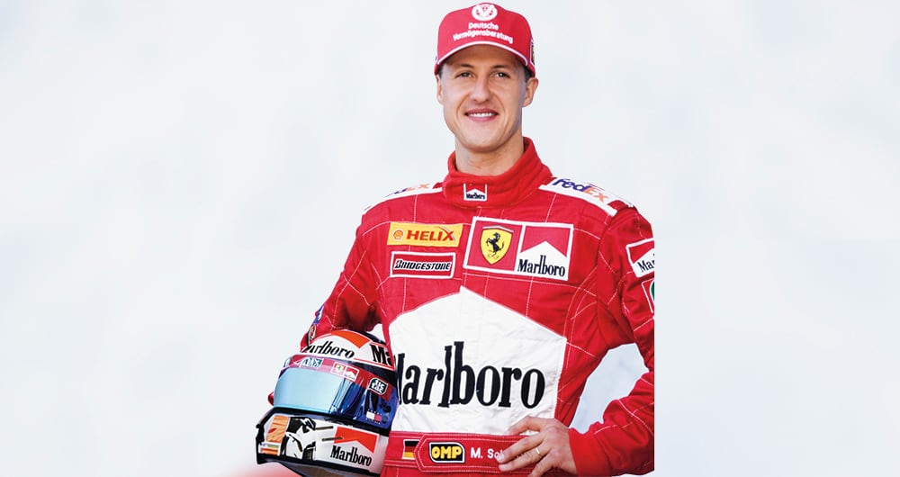 Michael Schumacher, expiloto de la Fórmula Uno. 