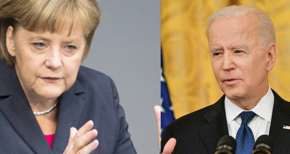 Merkel Biden