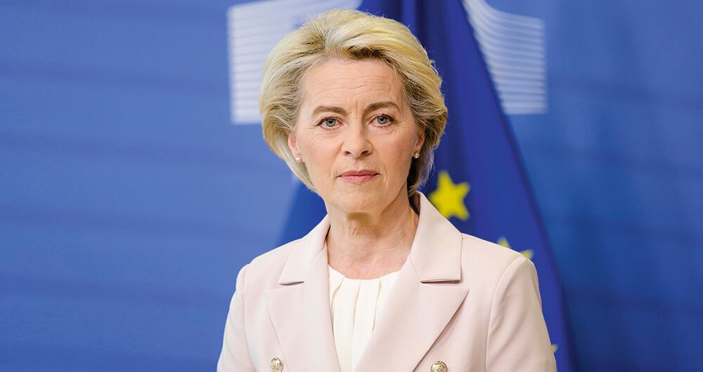 La presidenta de la comisión europea, Ursula von der Leyen, acusó al gobierno de Putin de chantaje.