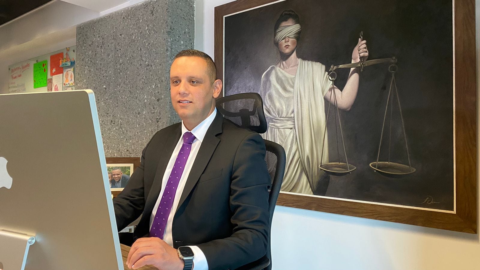 Abogado Ricardo Giraldo, quien representa los intereses de los cabecillas del Clan del Golfo