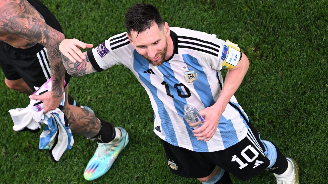 El jugador Lionel Messi.