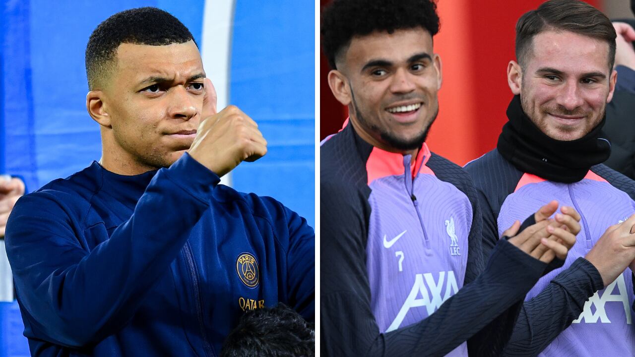 Luis Díaz y Kylian Mbappé podrían hacer dupla en Liverpool