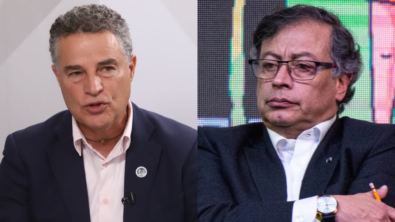 Aníbal Gaviria y Gustavo Petro.
