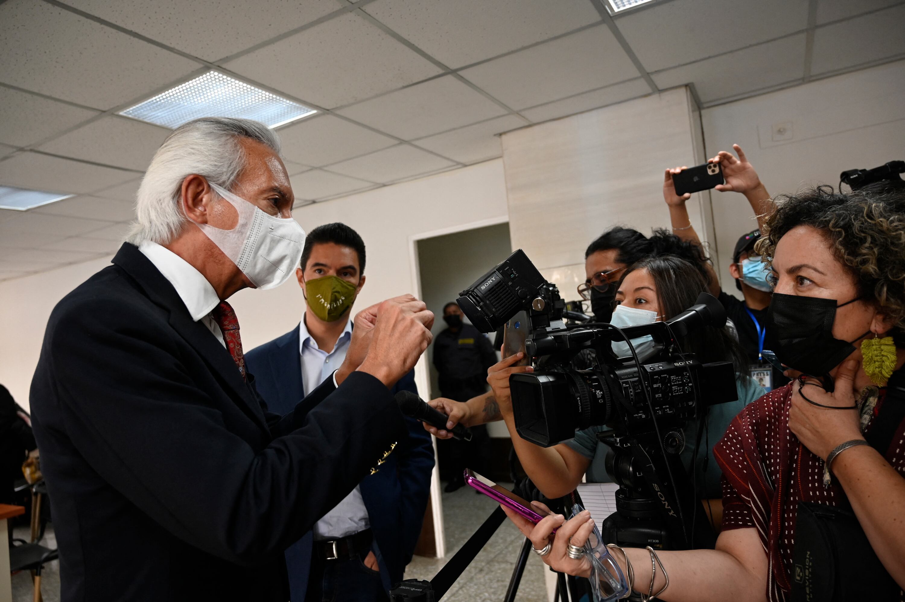 Periodista José Rubén Zamora, titular del diario El Periódico