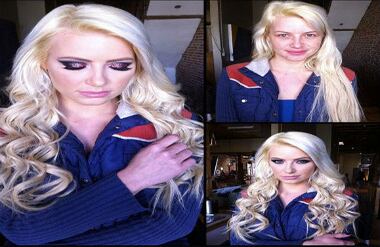 Luego, se compartió más mediante Twitter, en la cuenta @XmelissamakeupX (Fotografía: Melissa Murphy)