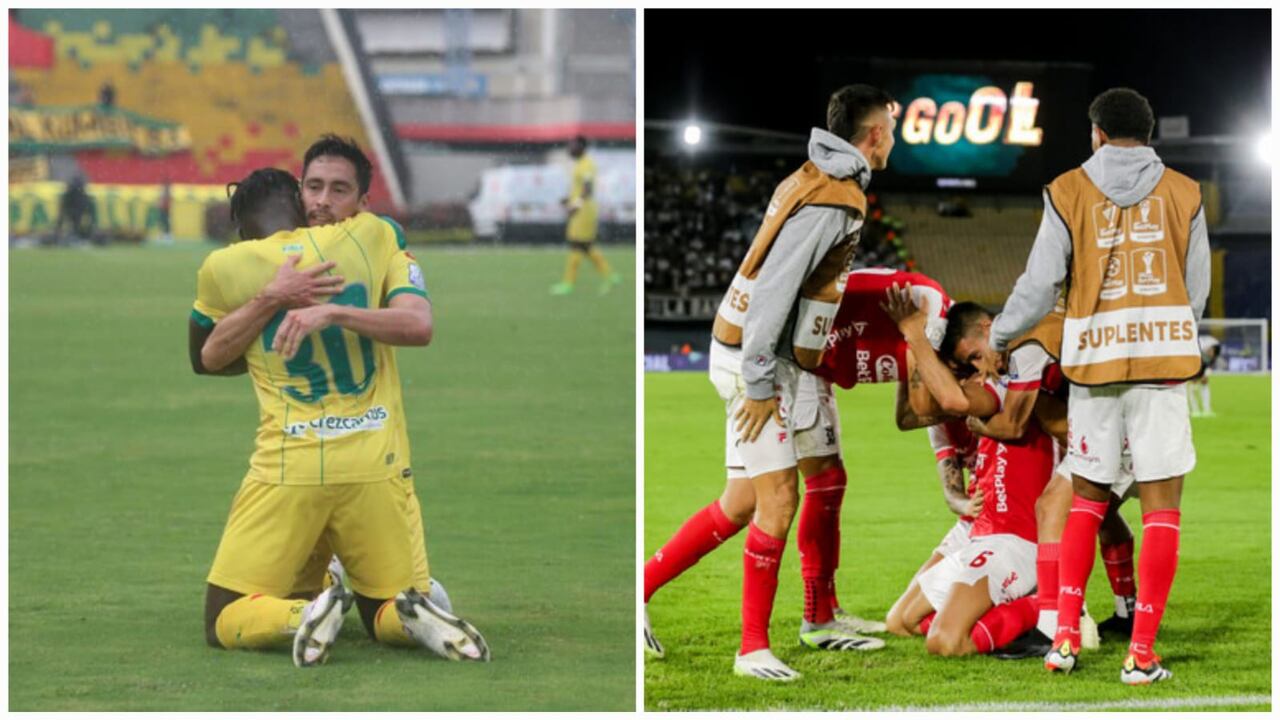 Bucaramanga recibirá primero a Santa Fe en el Alfonso López. La revancha será en 'El Campín'.