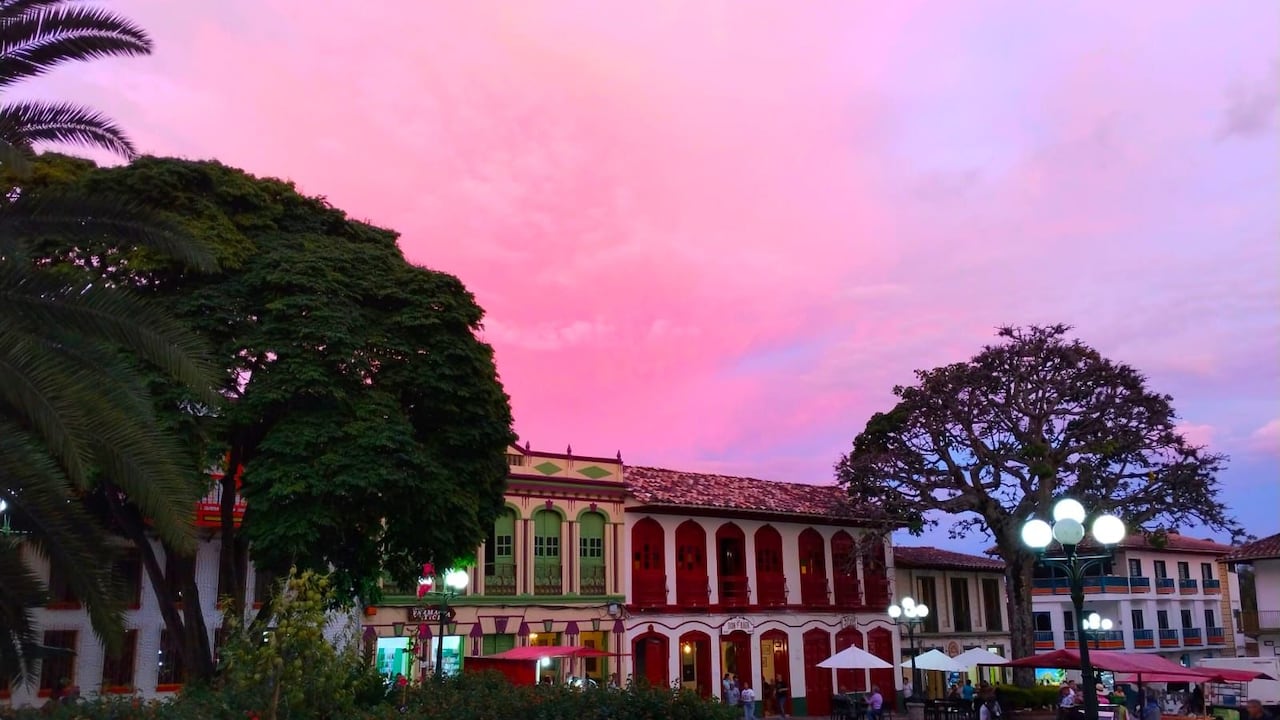 Imagen del pueblo de Jericó, en Antioquia, uno de los finalistas para representar a Colombia en certamen mundial que escogerá al mejor pueblo turístico del mundo.