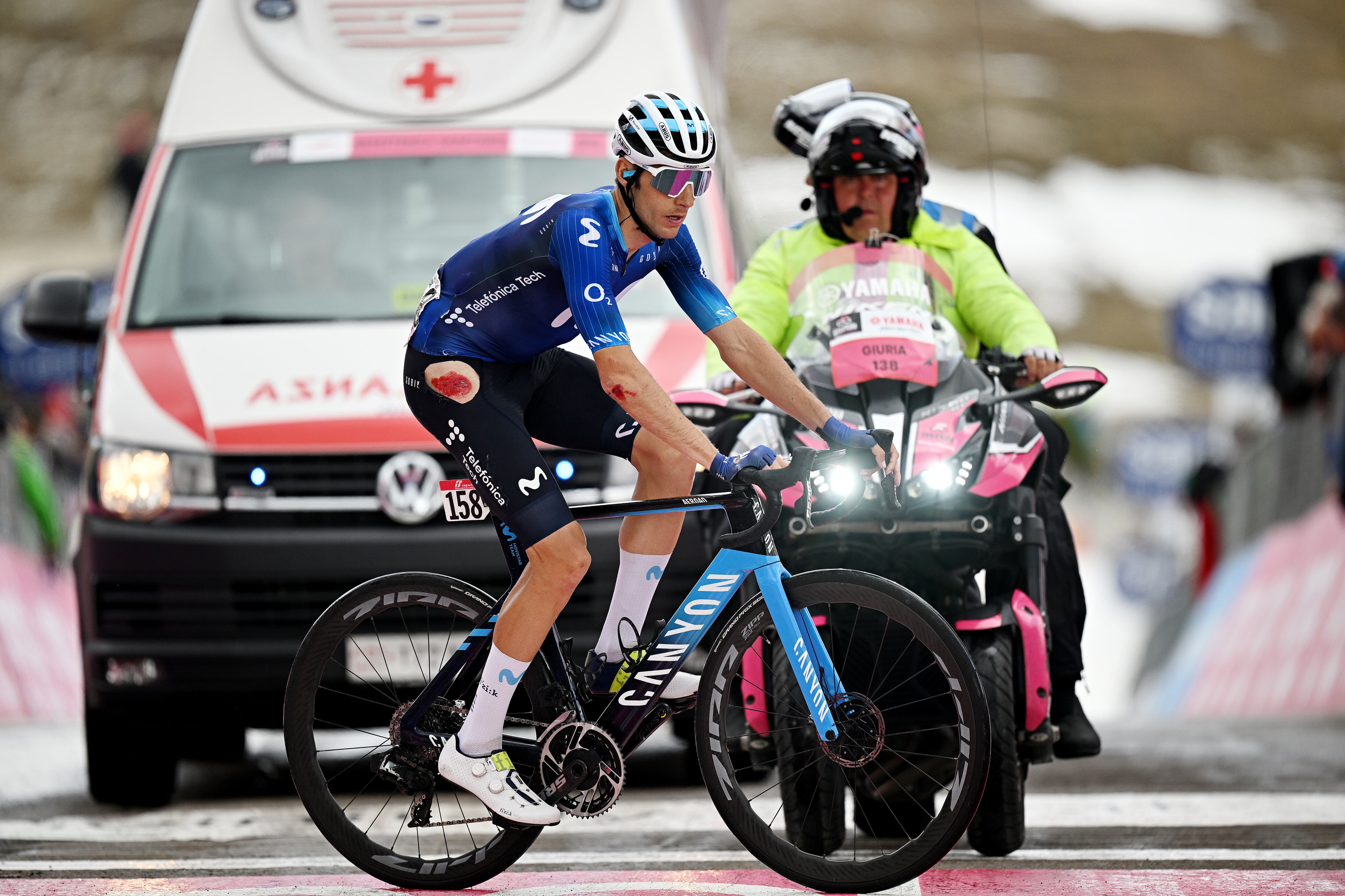 Carlos Verona ,hombre del Movistar Team