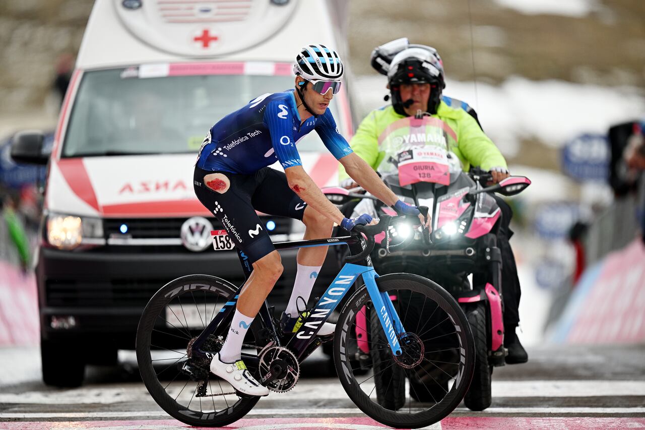 Carlos Verona ,hombre del Movistar Team