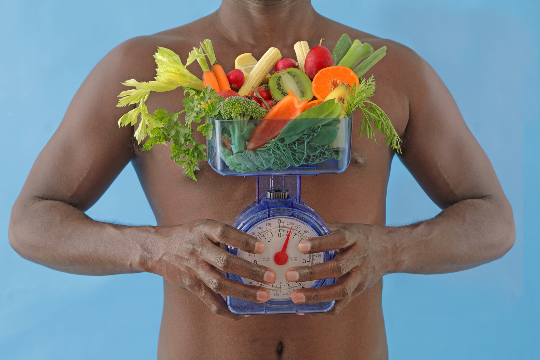 Masa muscular y frutas