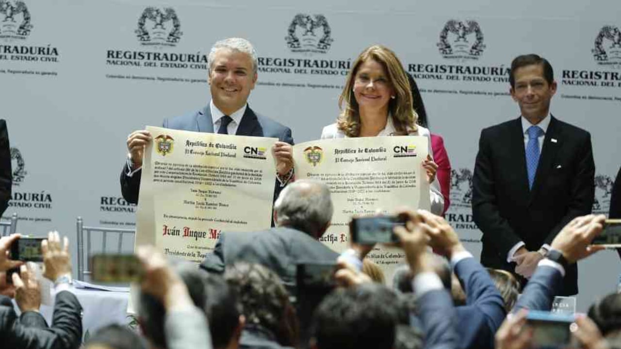 En su discurso, el presidente y la vicepresidenta rechazaron la violencia contra los líderes sociales.