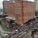 Paro Nacional CIDH en el Hotel Tequendama, protestas