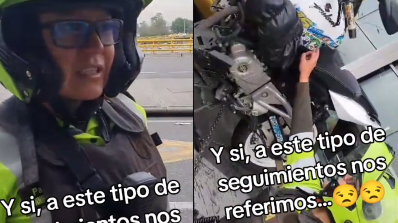 La oficial de tránsito impuso la sanción al considerar que el color de la moto no coincidía con lo registrado en la tarjeta de propiedad.