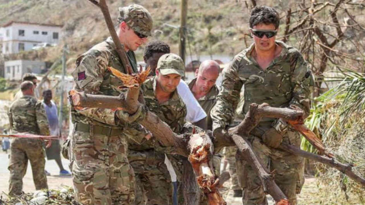 Una de las Islas Vírgenes Británicas, Tortola, quedó devastada. Foto: Reuters
