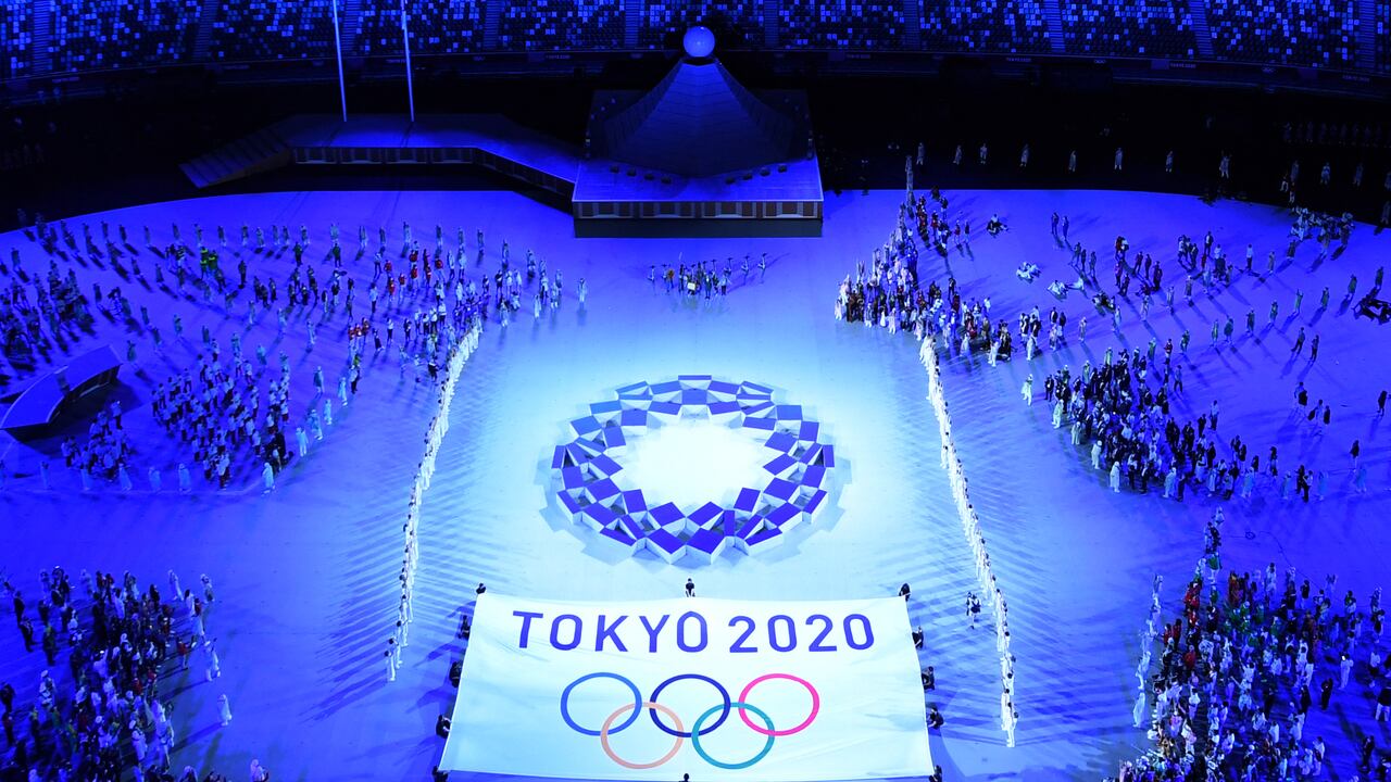 Ceremonia de apertura de los Juegos Olímpicos de Tokio 2020. – Foto: François-Xavier MARIT / AFP