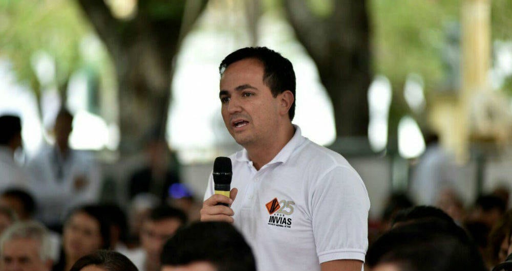 Juan Esteban Gil, director general de Invías. Foto: INVÍAS
