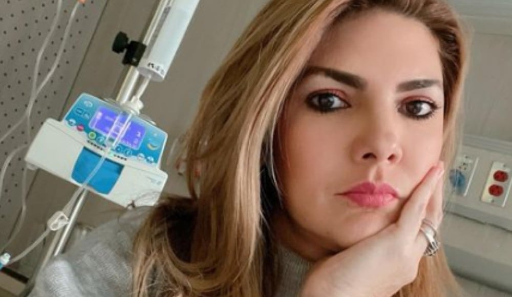 La presentadora fue hospitalizada por cálculos renales y una infección uniraria.