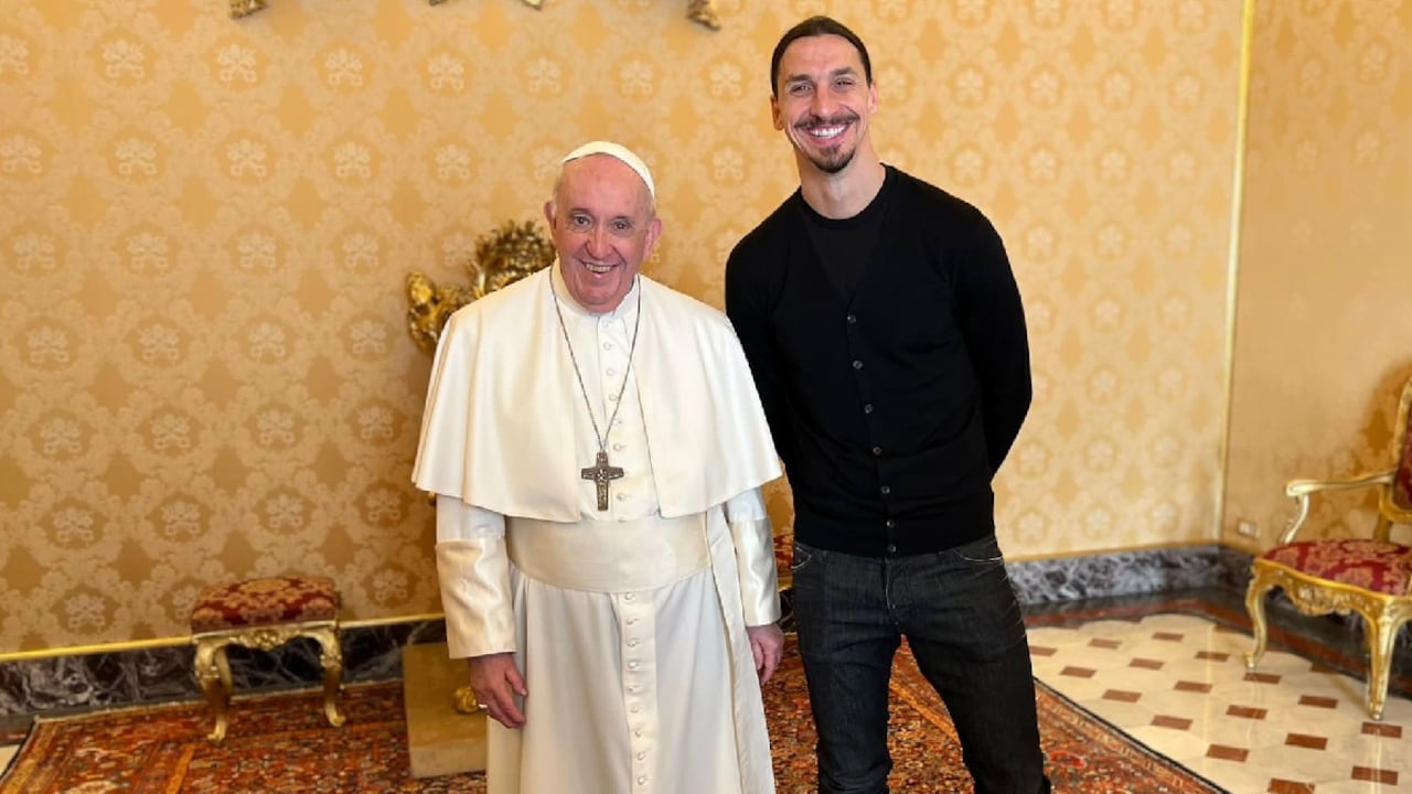 Imagen del encuentro que fue compartida por el jugador sueco en sus redes sociales.