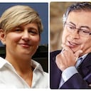 Mario Fernández Alcocer, Verónica Alcocer y Gustavo Petro.