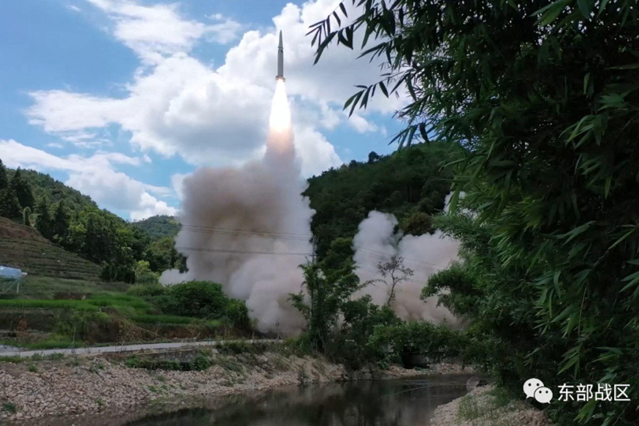 En imágenes : China lanza ejercicios militares en Taiwán