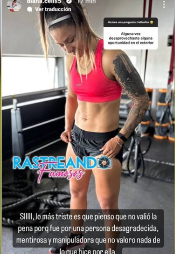 La futbolista le tiró pulla a su ex.