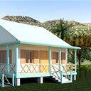 Uno de los 4 tipos de vivienda que se construirán en Providencia, en el plan de reconstrucción de la infraestructura