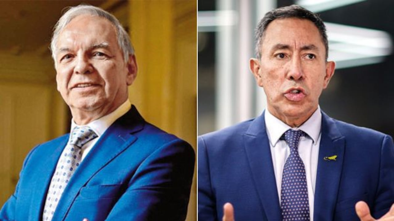 Ministro de Hacienda, Ricardo Bonilla, y presidente de Ecopetrol, Ricardo Roa.