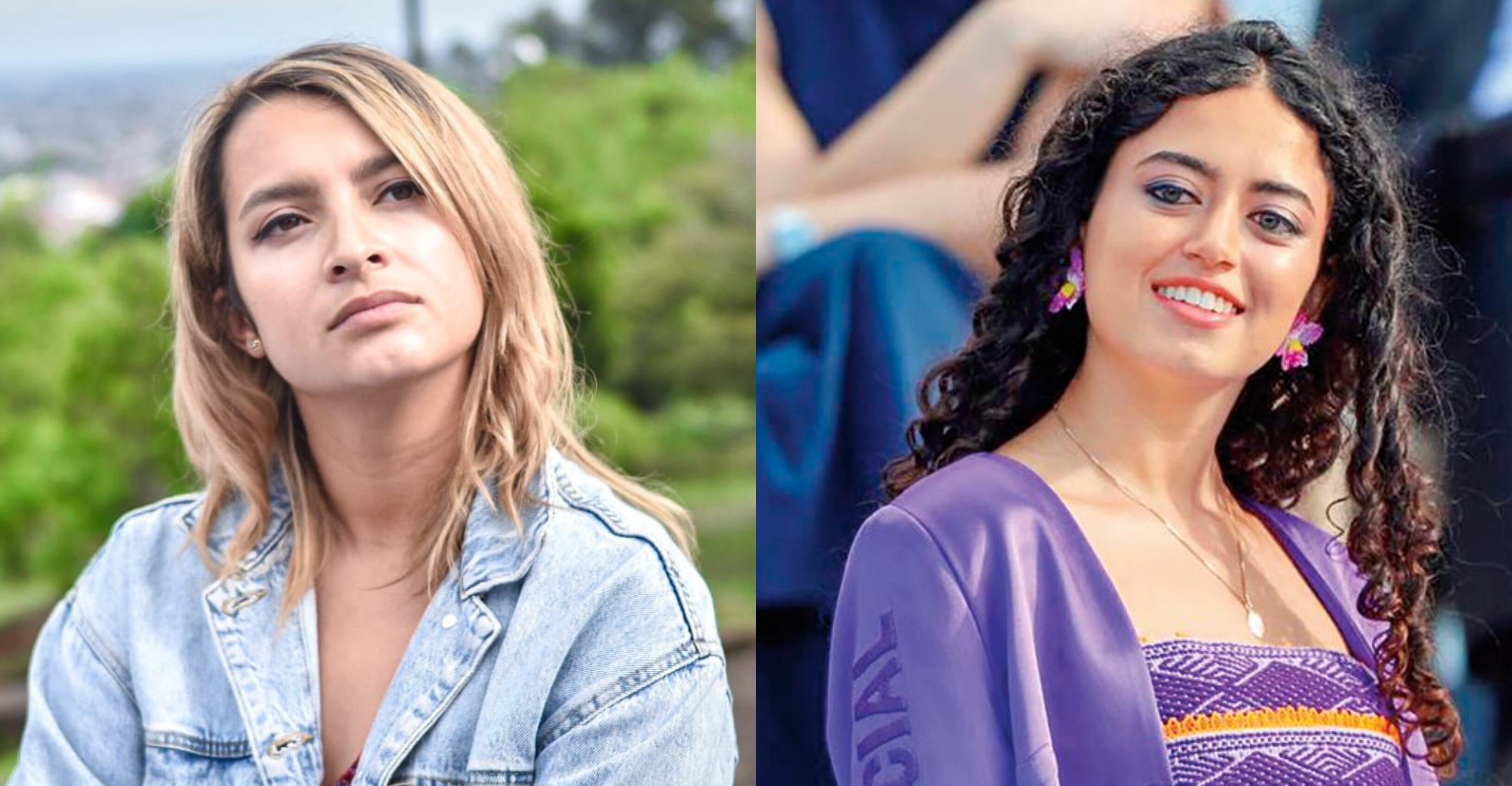 Andrea y Sofía Petro.