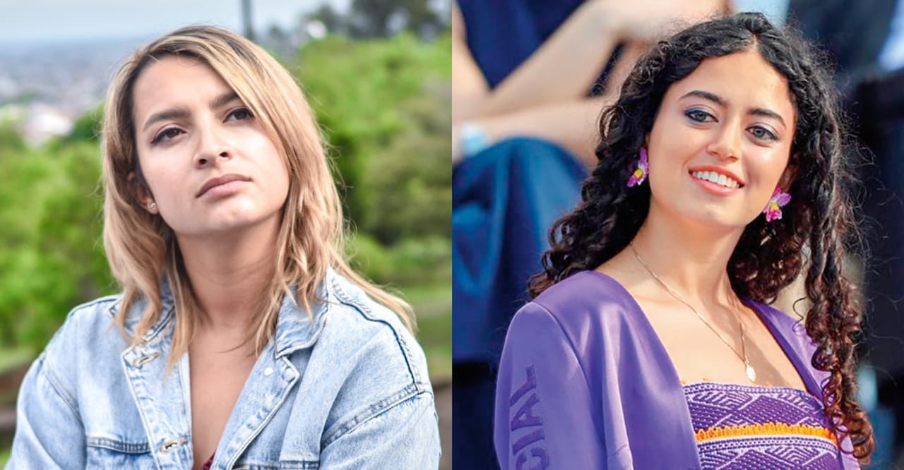 Andrea y Sofía Petro.