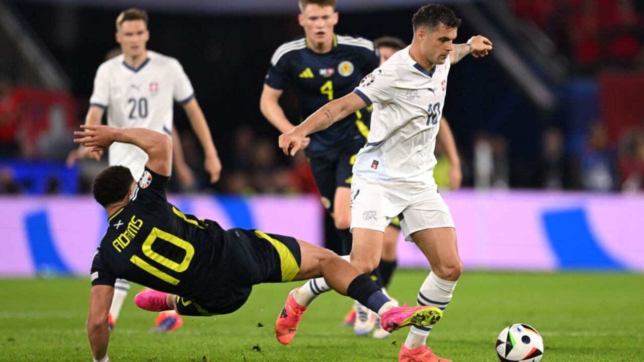 Duelo entre Suiza y Escocia.