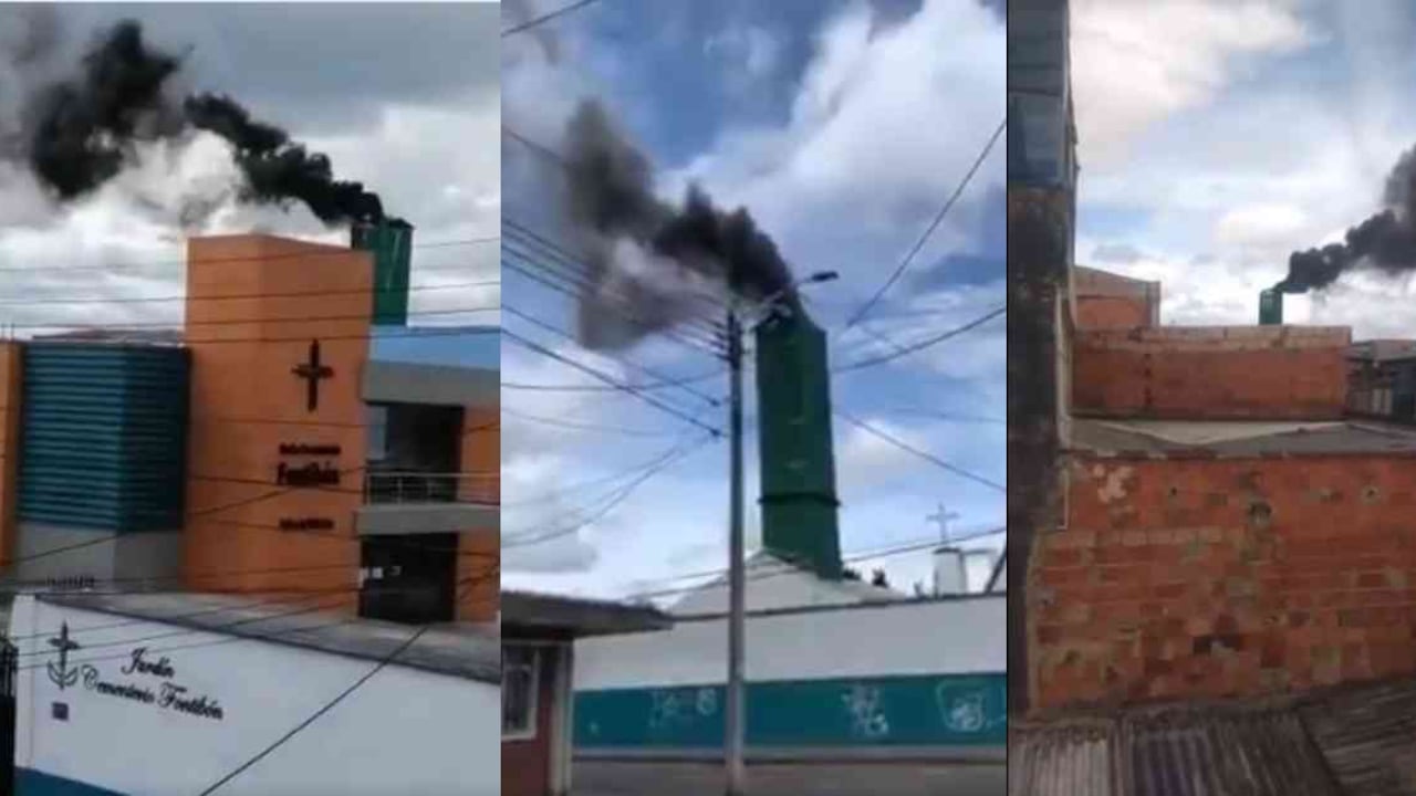 La ciudadanía pide medidas urgentes para controlar la humareda del honro crematorio. Imágenes: videos de redes sociales.