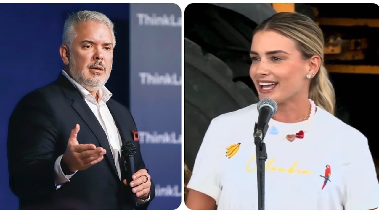 Iván Duque y Ana Lucía Pineda.