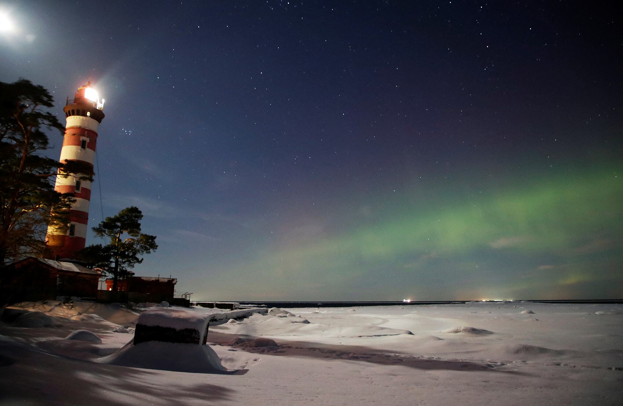 Impresionantes aurora boreal